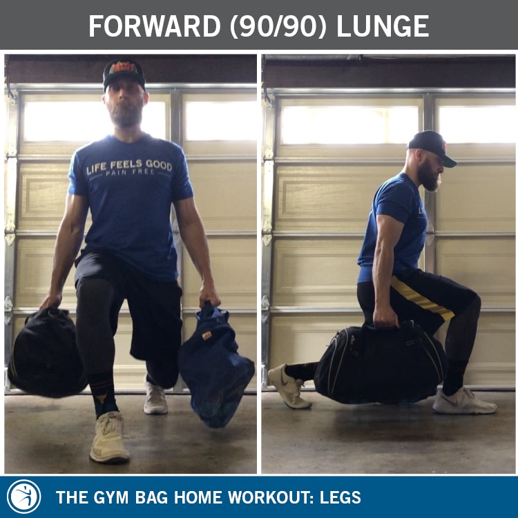 Gym Bag Home Workout – Legs3