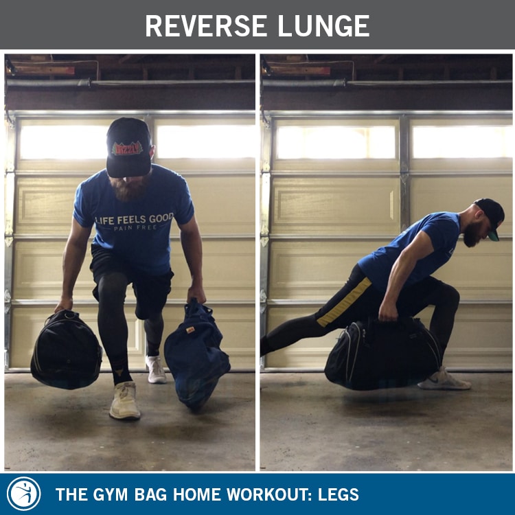 Gym Bag Home Workout – Legs4