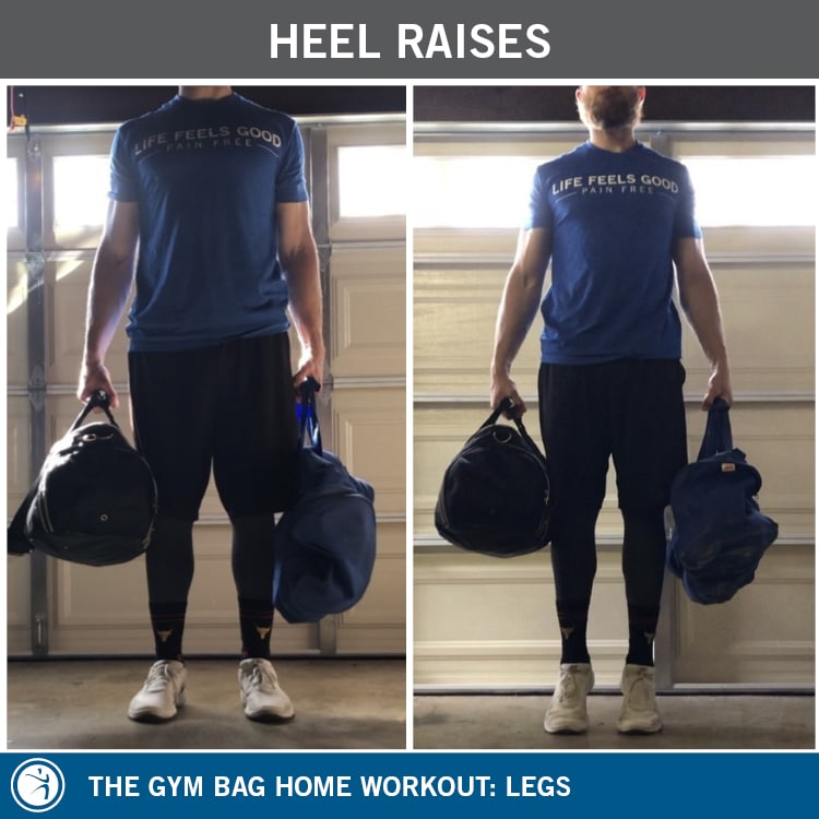 Gym Bag Home Workout – Legs8