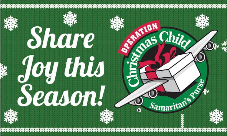 Operation Christmas Child 2020: JOIN US!